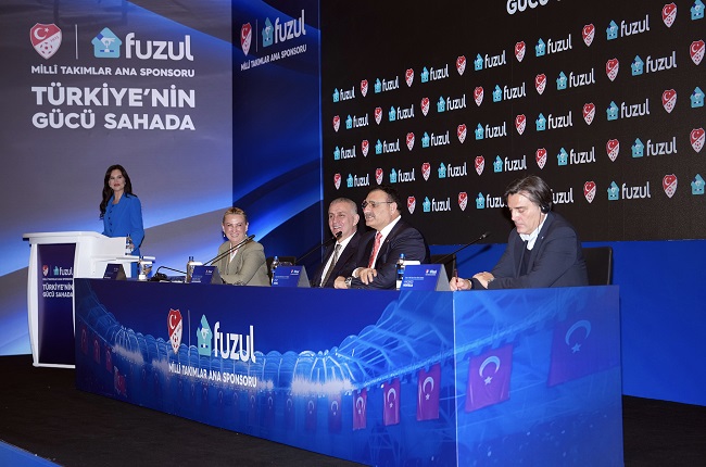 Fuzul, Türkiye Millî Futbol Takımlarının Ana Sponsoru Oldu