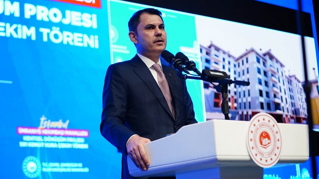 Bakan Kurum’dan Yeni Dönüşüm Kredisi Müjdesi